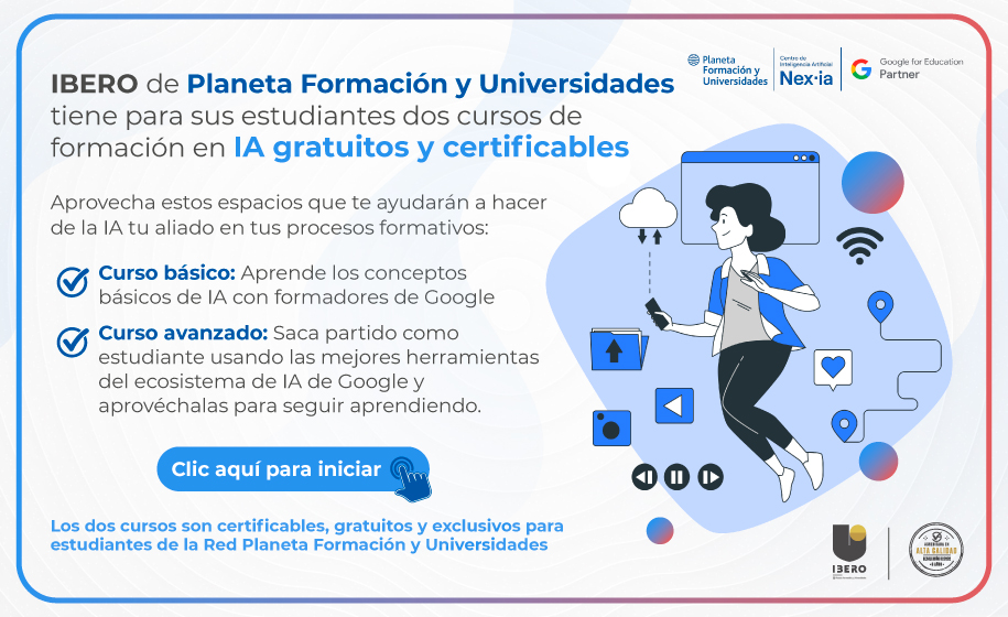 Cursos en IA para estudiantes Ibero